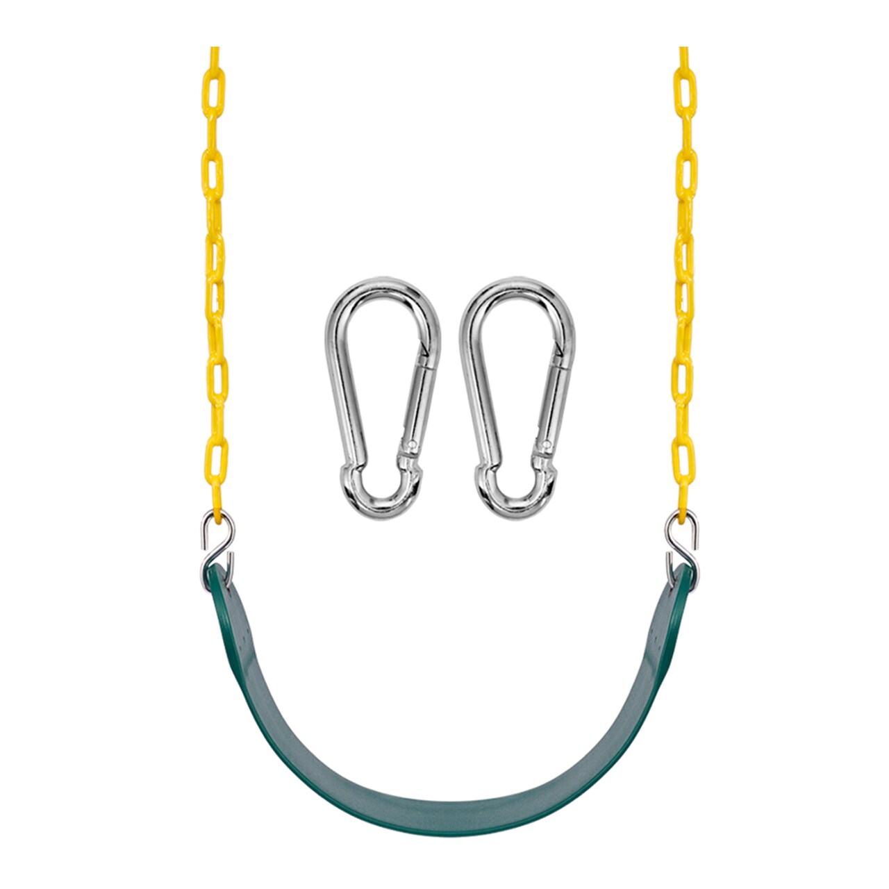 Sorbus Heavy Duty Swing Seat with Snap Hooks - Playground Swing for Kids Outdoor Play